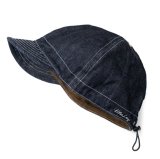 BLUELUG/CYCLE WORK CAP(COTTON/INDIGO)