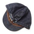 画像2: BLUELUG/CYCLE WORK CAP(COTTON/INDIGO) (2)