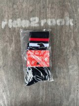 TSC/FINEST CREW SOCKS (RED)