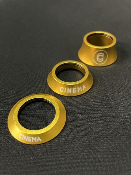 画像1: CINEMA / LIFT KIT HEADSET (GOLD) (1)