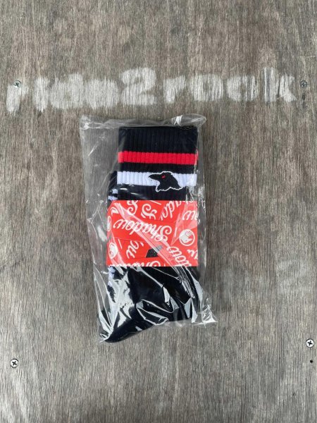 画像1: TSC/FINEST CREW SOCKS (RED) (1)