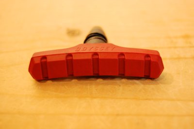 画像1: ODYSSEY SLIM BY FOUR BRAKE PADS (RED)